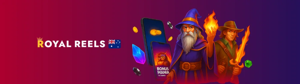 Royal Reels welcome bonus for Australian players